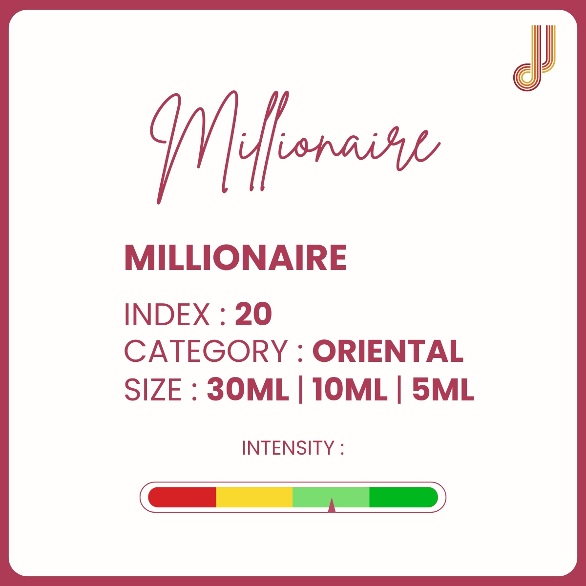 J&J (20) MILLIONAIRE - Image 2